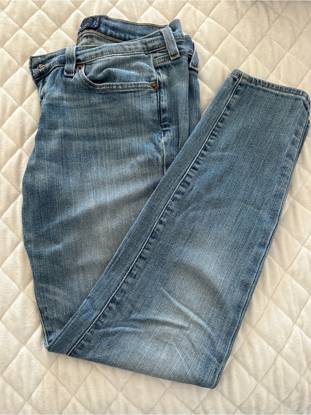 Lucky Brand Women's Medium Light Blue Charlie Skinny Jeans